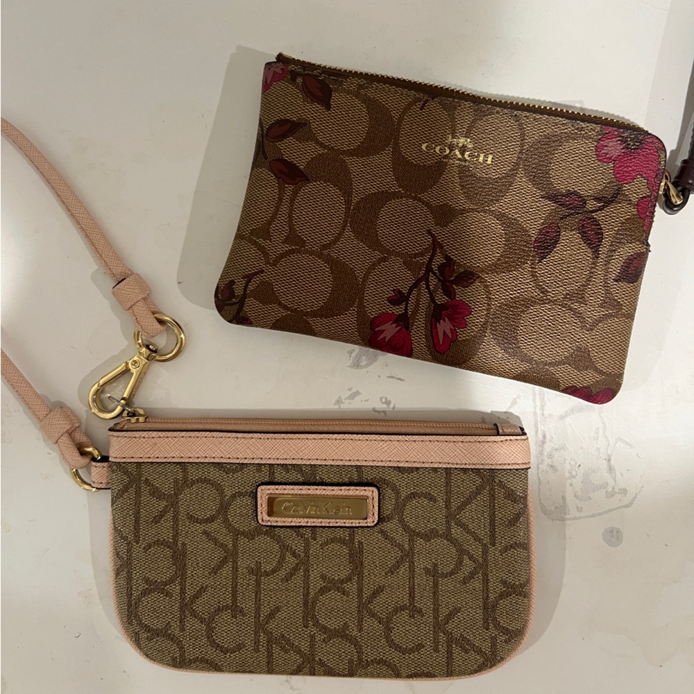 Wristlet Bundle: Coach and Calvin Klein